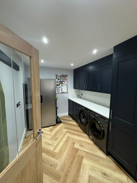 Kitchen, dining room renovation including utility room and downstairs toilet  Project image