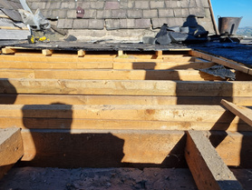 Re roof of flat roof Project image