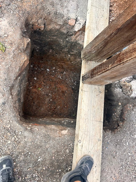 Rotten timber support  Project image