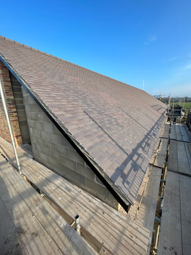 Hand cut roof  Project image