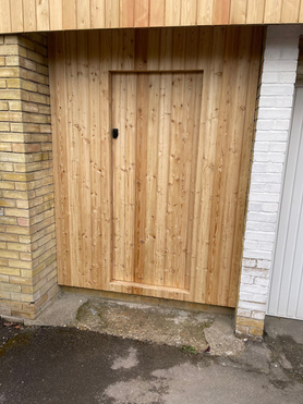 Larch Cladding to main house and extension.  Project image