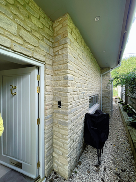 New build stone house Project image