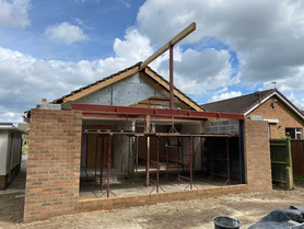 Single Storey Rear Extension with Vaulted ceiling & Glazed Gable Project image