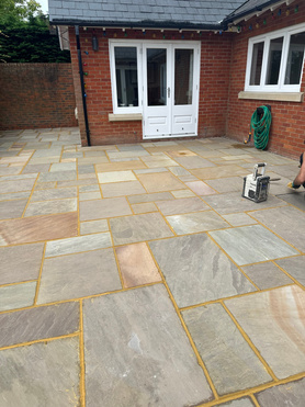 Repointing and patio Project image