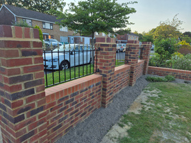 Crawley - Front garden wall Project image