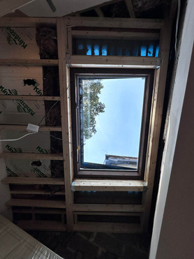 Large window fitting  Project image