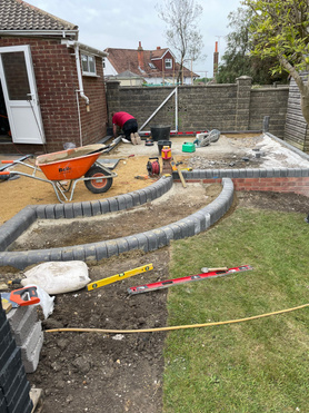 Landscape block paving Project image