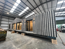 Manufacturing of SIPs Panel Holiday Lodges in York Project image