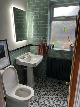 bathroom makeover Project image