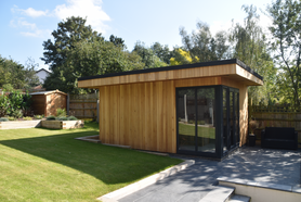 Cedar Clad Outbuilding & Landscaping Project image