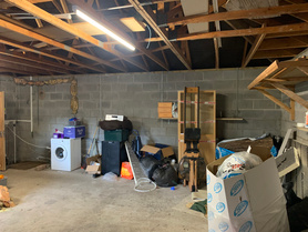 Before and After Double Garage Conversion Project image