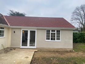 Single storey rear extension to Bungalow & detached garage Project image