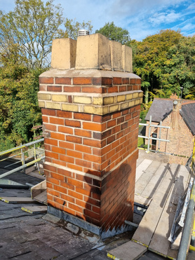 Re pointing of chimney Project image