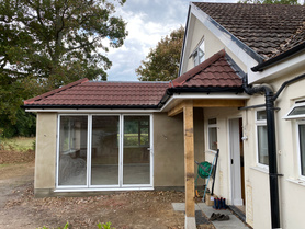 Single Storey Rear Extension with Oak Porch detail Project image