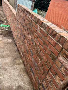 Boundary Brick Wall Project image