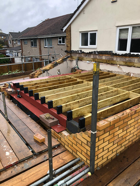 Rear Double story extension  Project image