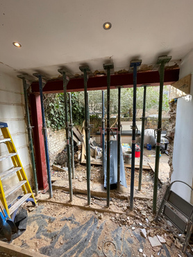 New Kitchen installation with structural opening  Project image