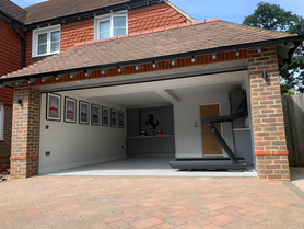 Really enjoyed this project on this new garage build Project image