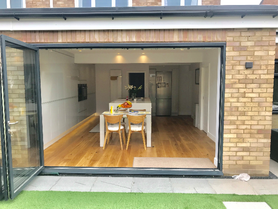 Rear single storey extension with a garage conversion Project image