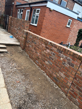 Boundary Brick Wall Project image