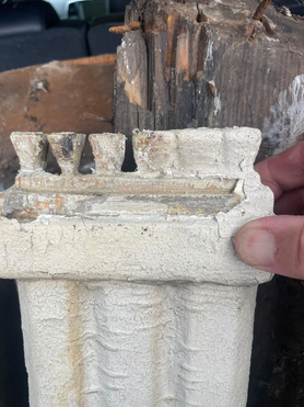 Grade 11 listed portico repairs and restoration Project image