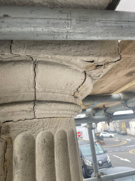 Grade 11 listed portico repairs and restoration Project image