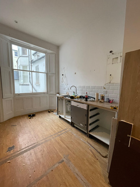 Internal wall alterations,limestone floor and kitchen installation  Project image