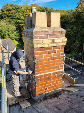 Re pointing of chimney Project image