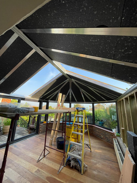 Warm roof extension old conservatory look at what we do 👏👏👏 Project image