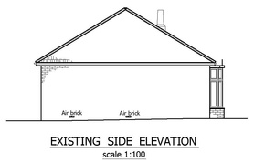 Maple Cottage Side of Property Project image