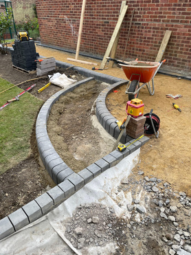 Landscape block paving Project image