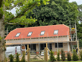 Witley new build garage ongoing Project image