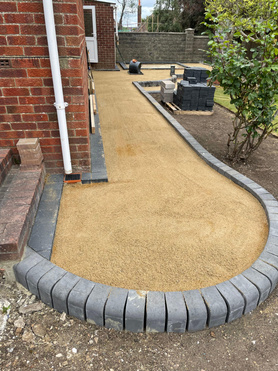 Landscape block paving Project image