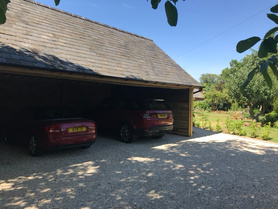 Stone Built Car Barn, Loft and automatic gated access Project image