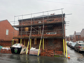 Rebuilding of Gable Wall - 1910 property in Manchester Project image