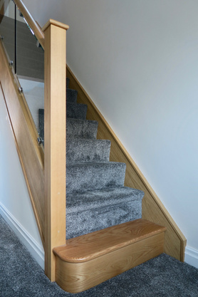 Oak and Glass Staircase Renovation, Swinton, Manchester Project image
