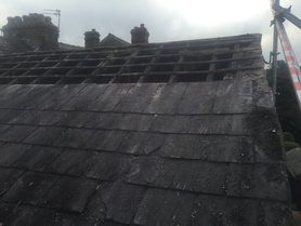 re-slate and new lead valleys Project image