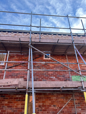 Rebuilding of Gable Wall - 1910 property in Manchester Project image