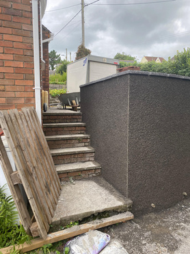 Dashing Garden walls and Extension Project image