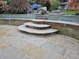 Surbiton - Limestone Patio Project image