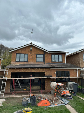 Rear extension and front drive  Project image