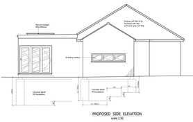 Maple Cottage Side of Property Project image