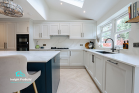 Open plan Kitchen/Dining Space with Vaulted Ceiling  Project image