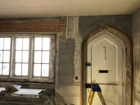 Renovation Project, Traditional Lime plaster. Project image