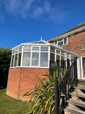 Warm roof extension old conservatory look at what we do 👏👏👏 Project image