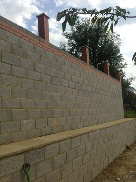Retaining wall in High Wycombe  Project image