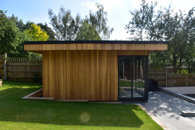 Cedar Clad Outbuilding & Landscaping Project image