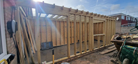 Timber Frame Extension Project image