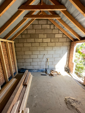 Garden Room - Garage Conversion Project image