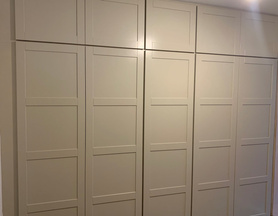 Bespoke hallway wardrobes with internal fittings  Project image